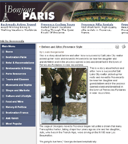 Bonjour Paris article on Le Lavandin